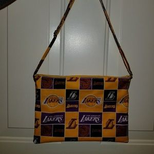 Los Angeles Lakers Crossbody Messenger Bag